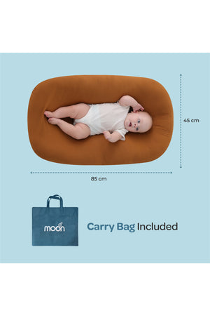 MOON baby lounger(0-3m) 85*45cm - Brown