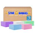 Star Babies - Disposable Changing mats (45x60cm) Large, Pack of 75