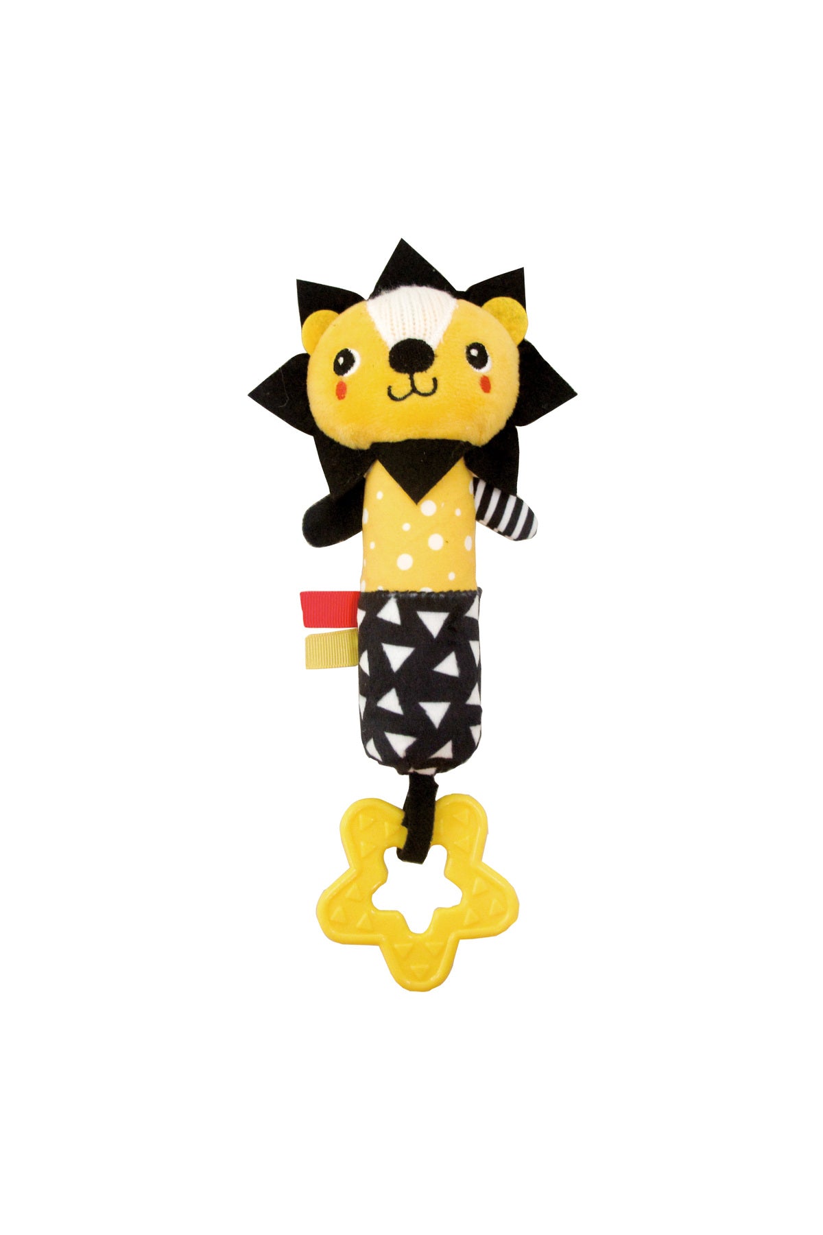 MOON Soft Rattle Plush Toy for 6m+ (Lion)