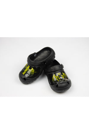 Batman Kids Clogs For Boys – Comfortable & Durable Slip-On Footwear – Black