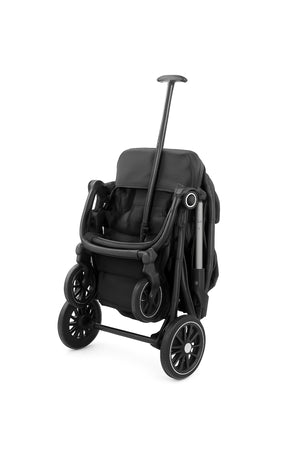 Kikibebe Lightweight Cabin Travel Stroller – Baby Toddler Pushchair with Trolley Handle, Waterproof – Grey
