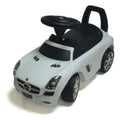 Moon  Licensed Mercedes Ride on Sports Car-for Kids 12–36 Months – Push Car, Foot-to-Floor Ride On – White