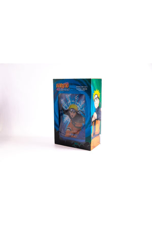 Naruto 18" Trolley Bag Set With Lunch Bag, Pencil Case, Water Bottle & Lunch Box – Blue