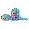 MOON Elsa  3 in 1 Kids Backpack Set   - (16-Inch) Premium Kids School Bag with Lunch Bag & Pencil Case-