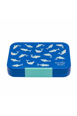 Bamboo Bark childrens kids tritan lunch box, bento, snack box with compartments for school nursery toddler lunchbox