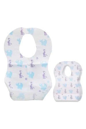 Star Babies Disposable Bibs Pack of 15 - Elephant
