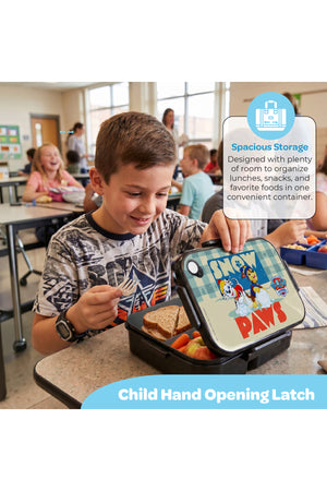 MOON Kids Lunch Box | PP + Stainless Steel Insulated Tiffin Box | Leak-Proof, BPA-Free, Durable School Lunch Box for Boys & Girls | Easy Open Clips | Food Safe Eco-Friendly Kids Meal Box