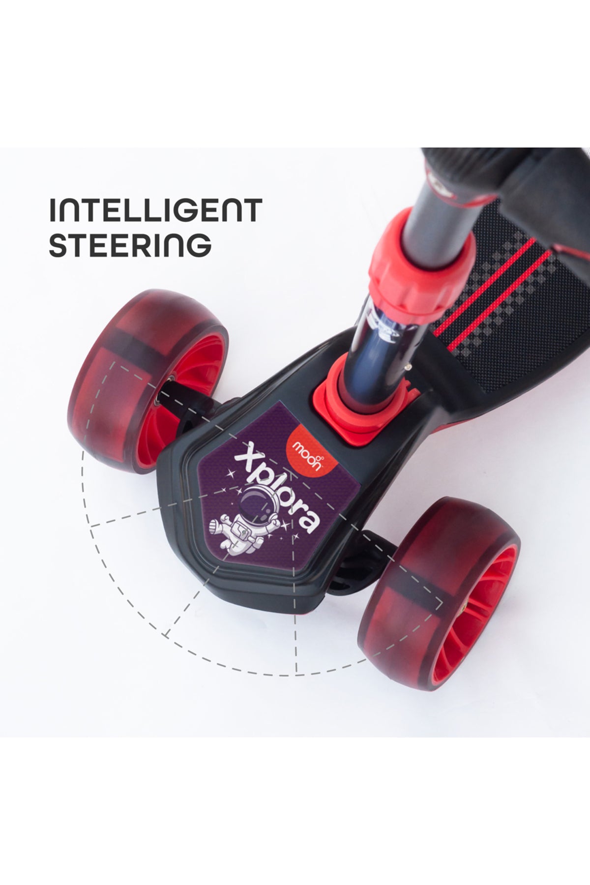 MOON Xplora Baby Scooter - Red