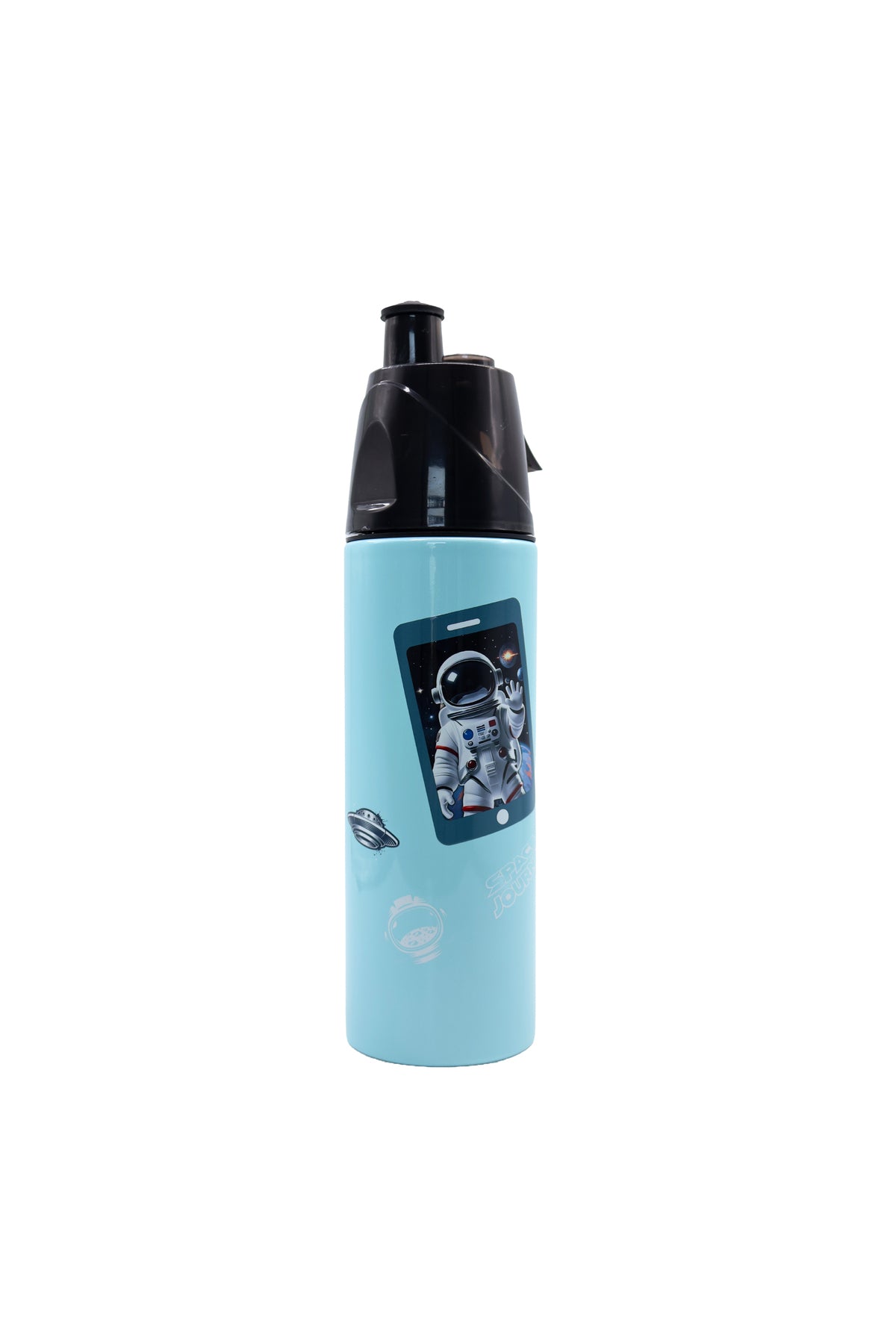 MOON Kids Water Bottle with Spray Mist | Cooling Spray | BPA-Free  Stainless Steel | Leak-Proof for School, Camping, Hiking, Outdoor Play | Boys Water Bottle |500ml