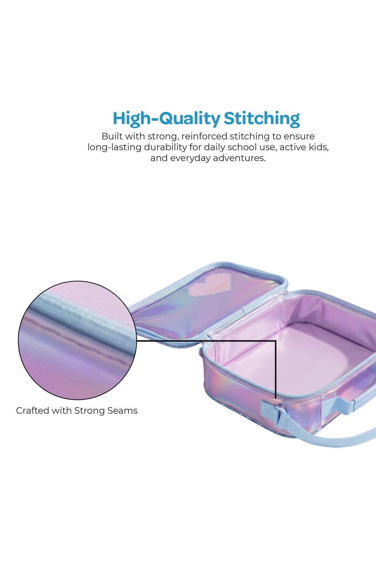 MOON Kids Insulated Lunch Bag – Leakproof Thermal Lunch Box for Boys & Girls | Durable, Lightweight & Easy-Clean | Perfect for School, Daycare & Outdoor Use