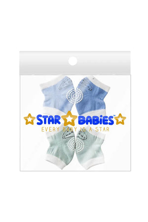 Star Babies - Boys Anti-Slip Crawling Kneepads - Pack of 2