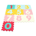 MOON Kids Puzzle Activity Floor Mat - 10PCS,NUMBER PUZZLE