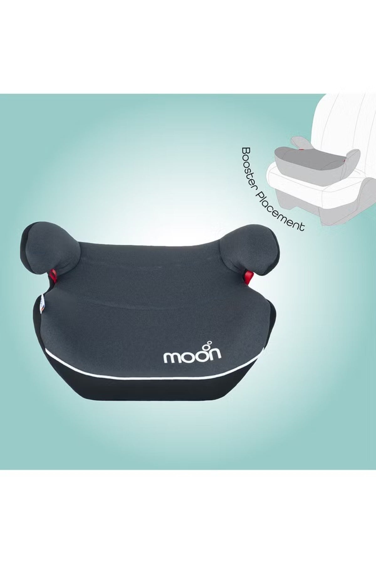 MOON Kido Baby Booster Car Seat -  Dark Grey