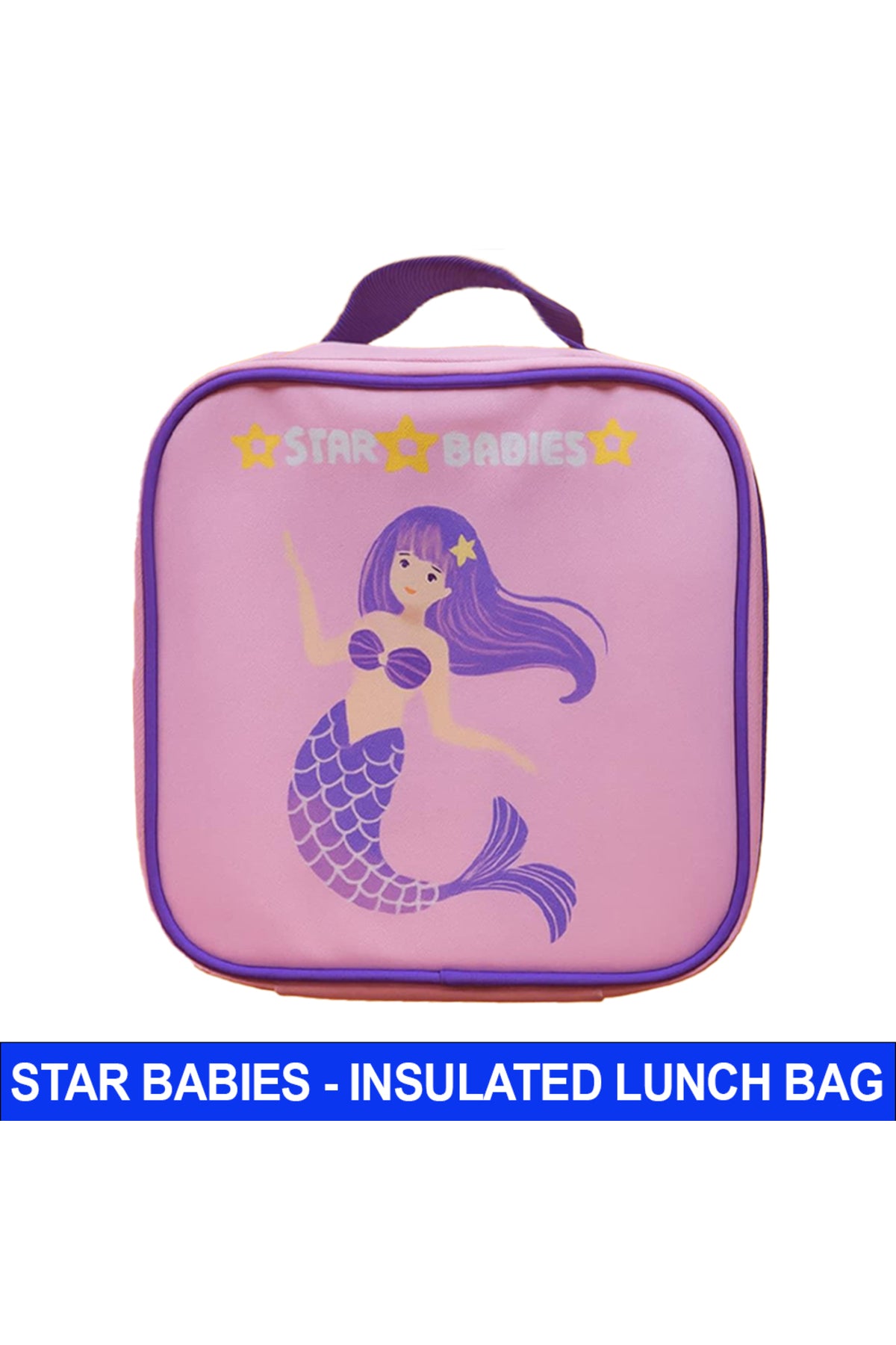 Star Babies - Insulated Bento Lunch Bag - Little Mermaid