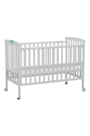 MOON Wooden Portable crib(129X69X96 cm) -White
