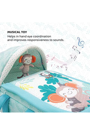 MOON Jungle Friends Moses basket