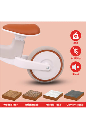 MOON Swift Baby Balance Bike-Brown