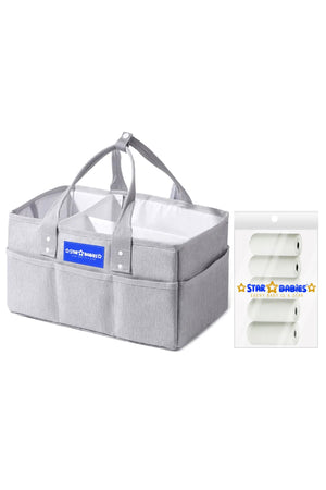 Star Babies - Caddy Diaper Bag Organizer With Scented Bag - 5pcs