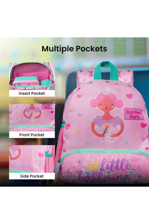 Bamboo Bark insulated kids, childrens, toddler backpack, school bag for nursey