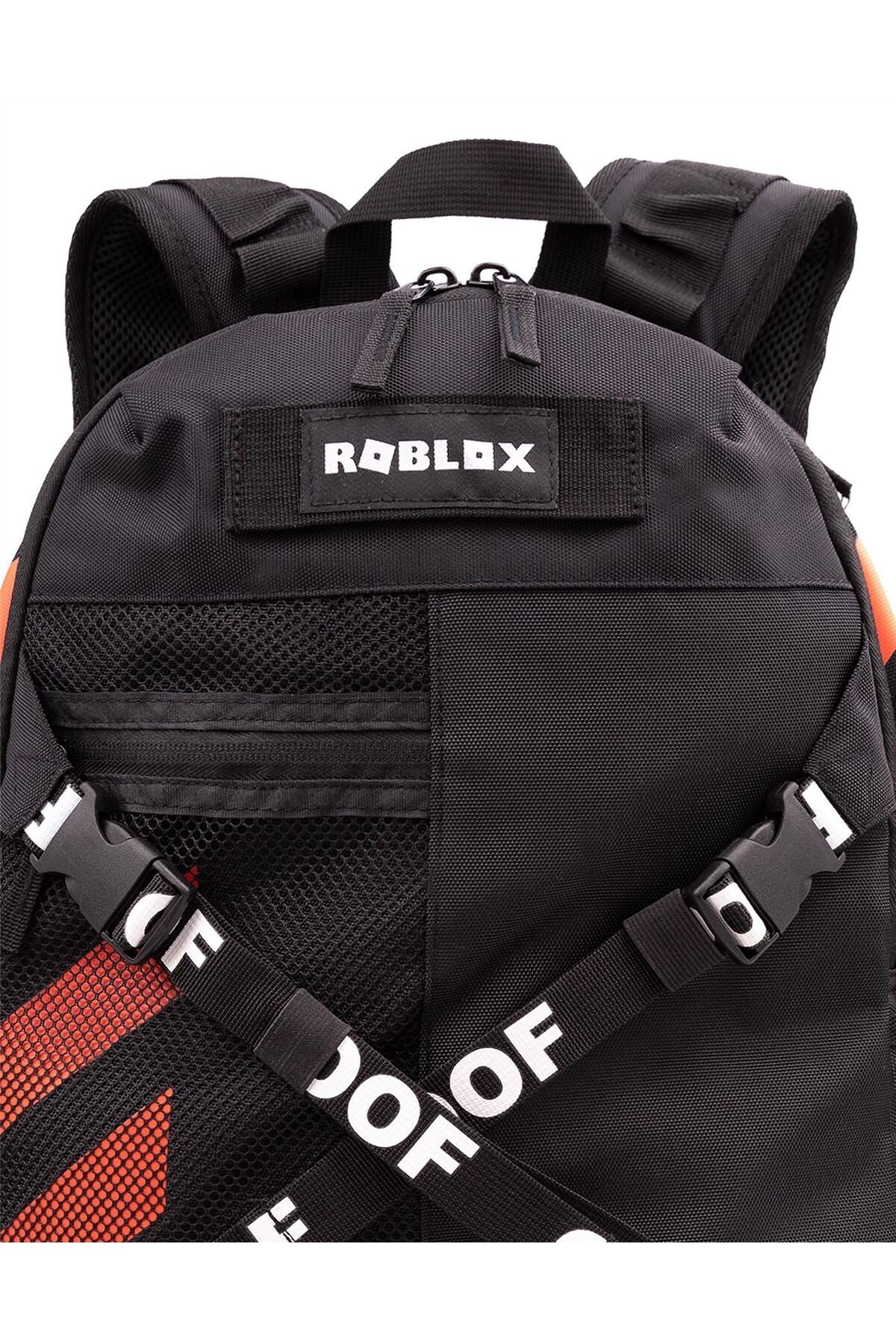 Roblox Backpack for Kids, Gamer School Bag with Iconic Roblox Characters, Padded Straps & Front Pocket