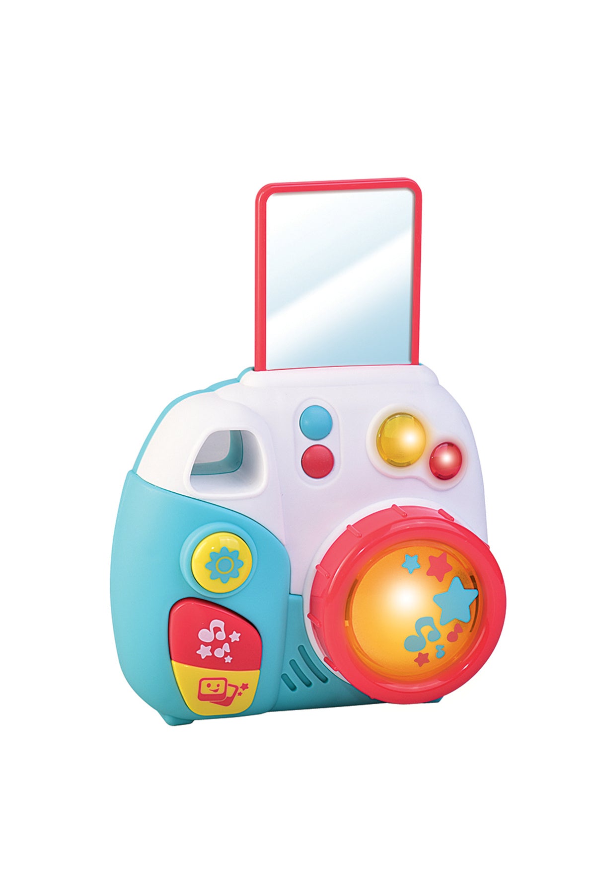 Little Learners My Fun Camera - Light & Sound, Swirling Lens, Flashing Light, 12M+