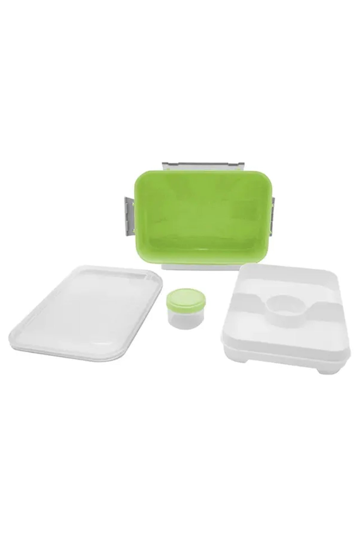 Star Babies - Lunch Box with Disposable Towel 3pcs - Green