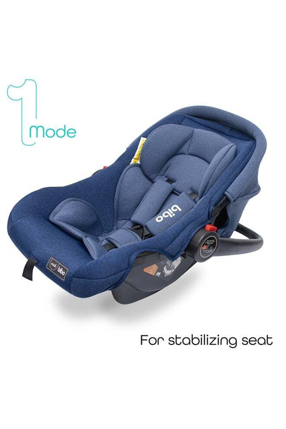 MOON Bibo Baby Carrier/Car Seat -  Blue