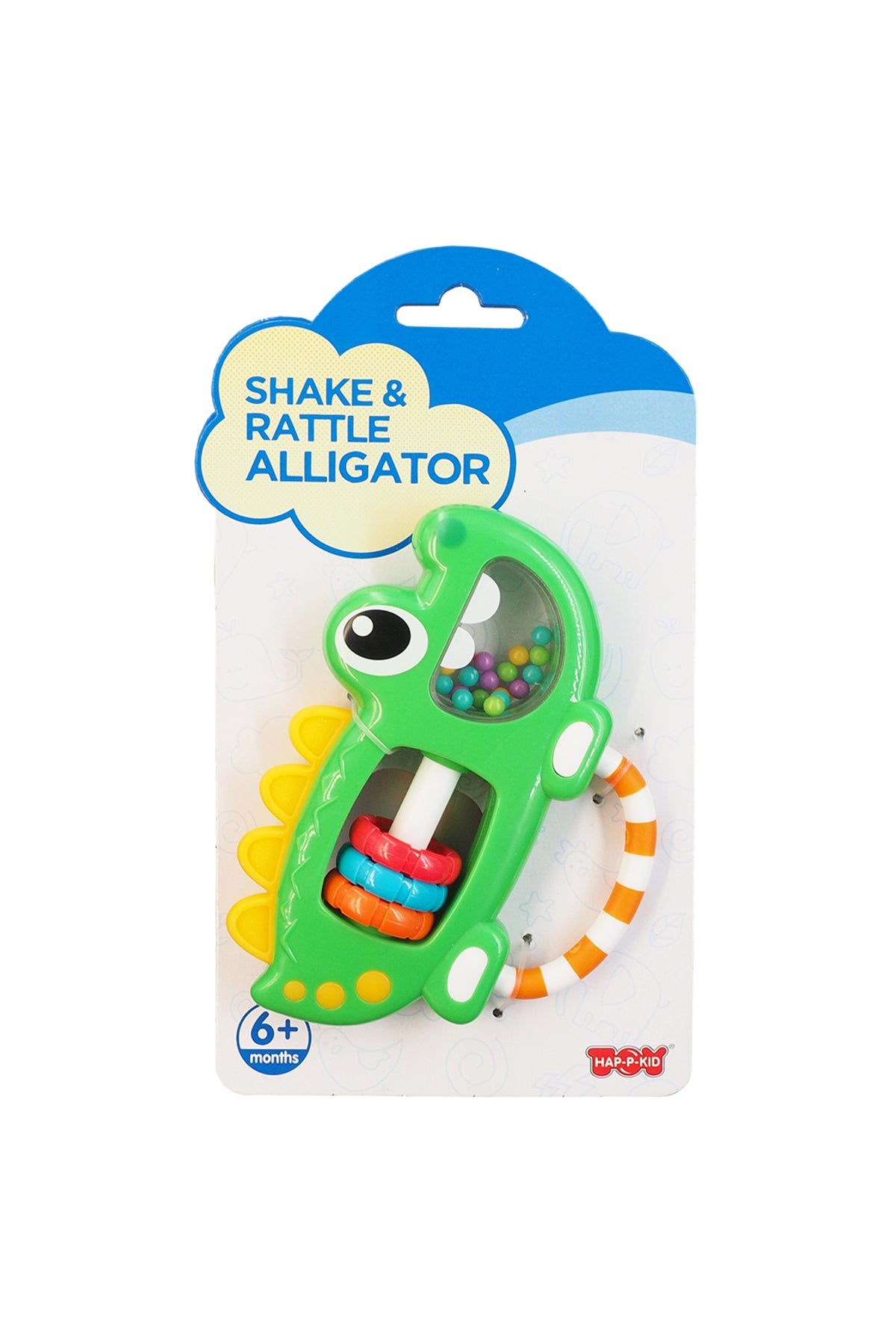 Little Learners My First Rattle (Croco) - Baby Rattle Toy