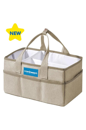 Star Babies Diaper Caddy Organizer New - Khaki