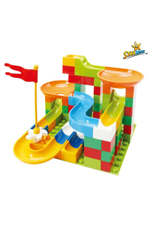 StarMarz 178-Piece Building Blocks Set With Table, Chair, Storage & Pen – Multicolor