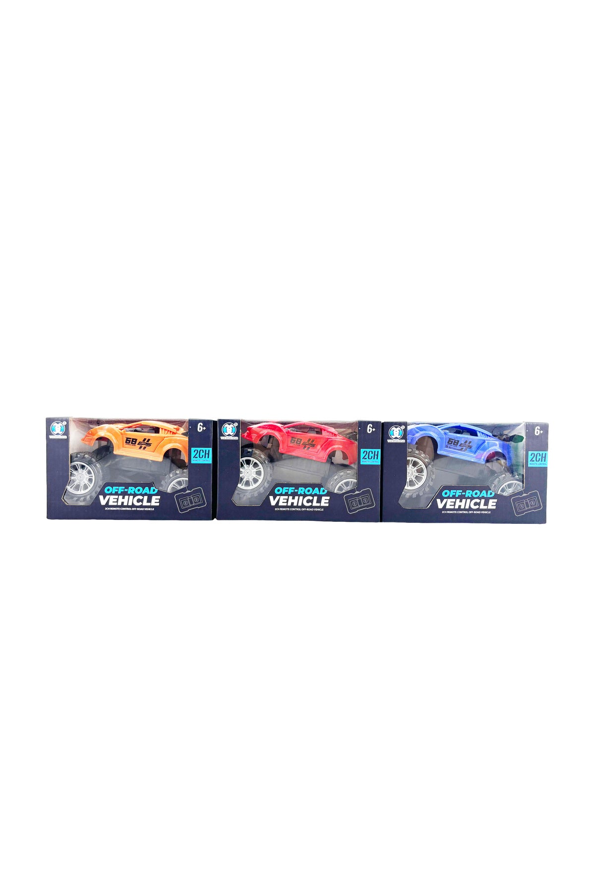 4CH Remote Control Car for Kids, Off-Road RC Monster Truck Toy with Easy Controller, Durable Racing Car with Smooth Driving, Fun Indoor Outdoor Play Vehicle Gift for Boys and Girls