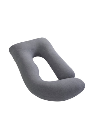 MOON Organic U Shaped Pregnancy Pillow - Grey
