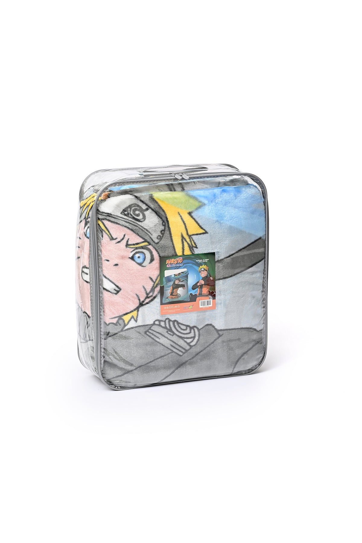 Naruto-B Raschel Ultra-Soft Fleece Blanket – Lightweight & Durable – 100% Polyester – Throw Blanket – Blue
