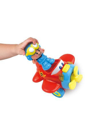 Little Learners Shake & Move Plane - Interactive Light & Sound Toy