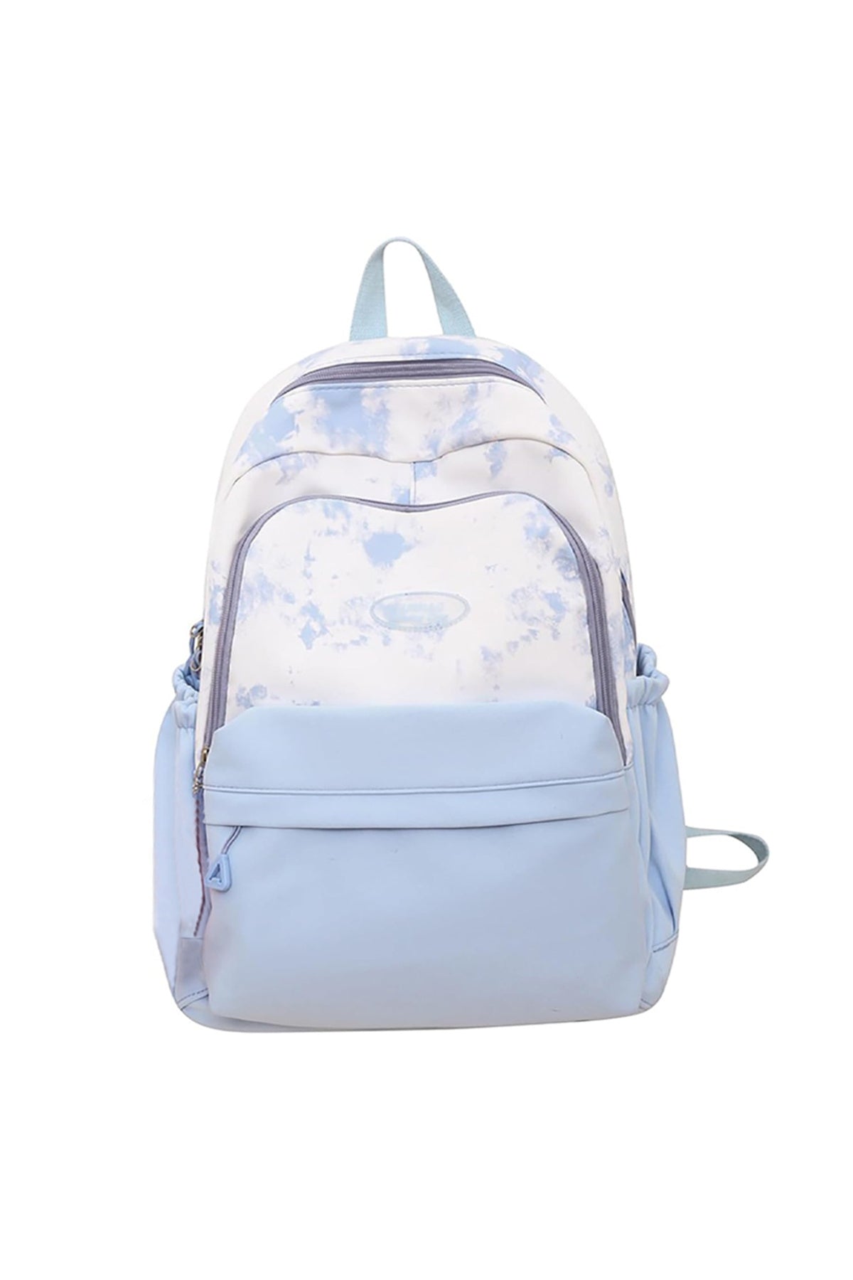 Star Babies - Solid Printed Backpack - Blue - 16-Inch/41cm