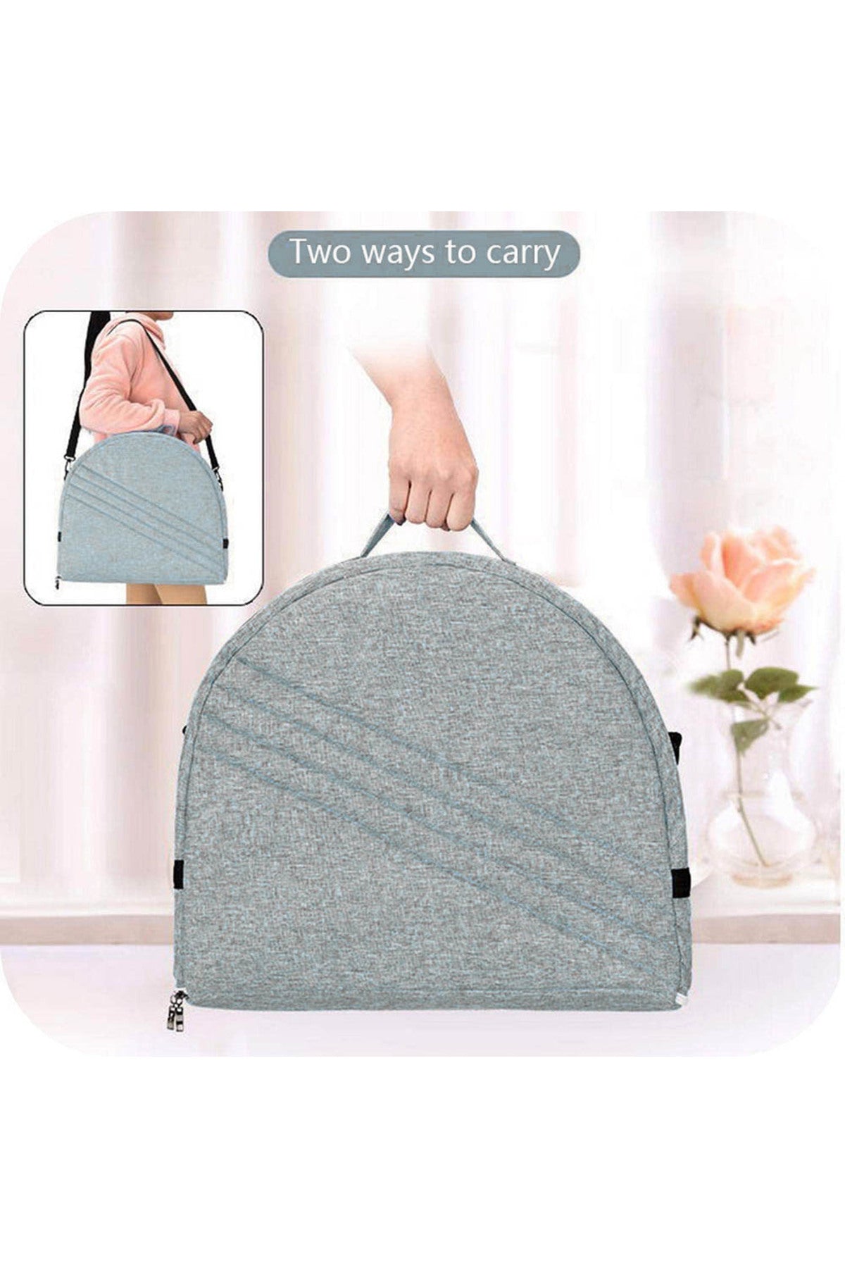 Star Babies - Multi-Function Baby Bed W/ Mosquito Net - Grey