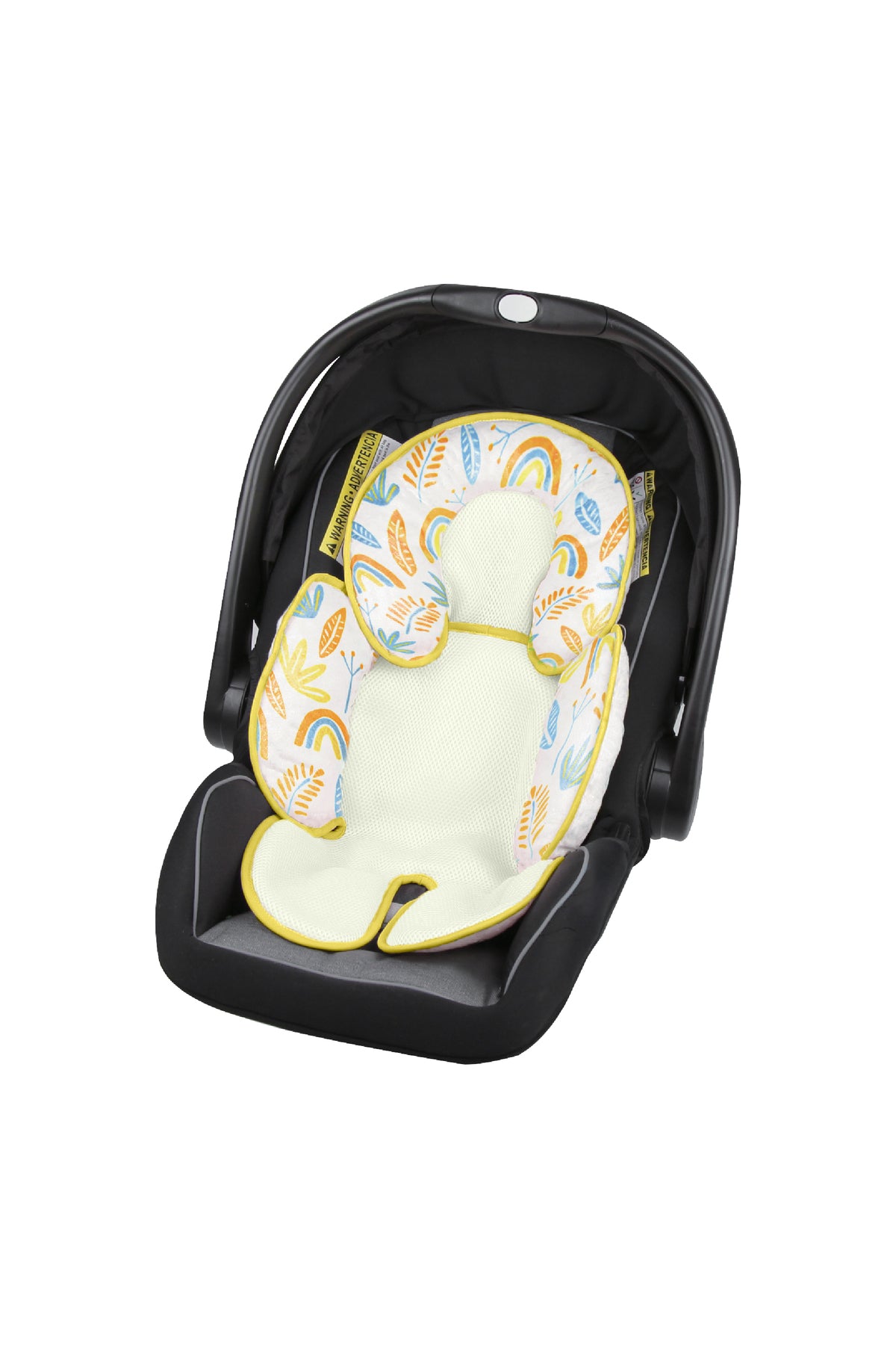 MOON Body Support Cushion-Car seat Pad Seat Warm Pad-Washable support pillow for new-born-Rainbow