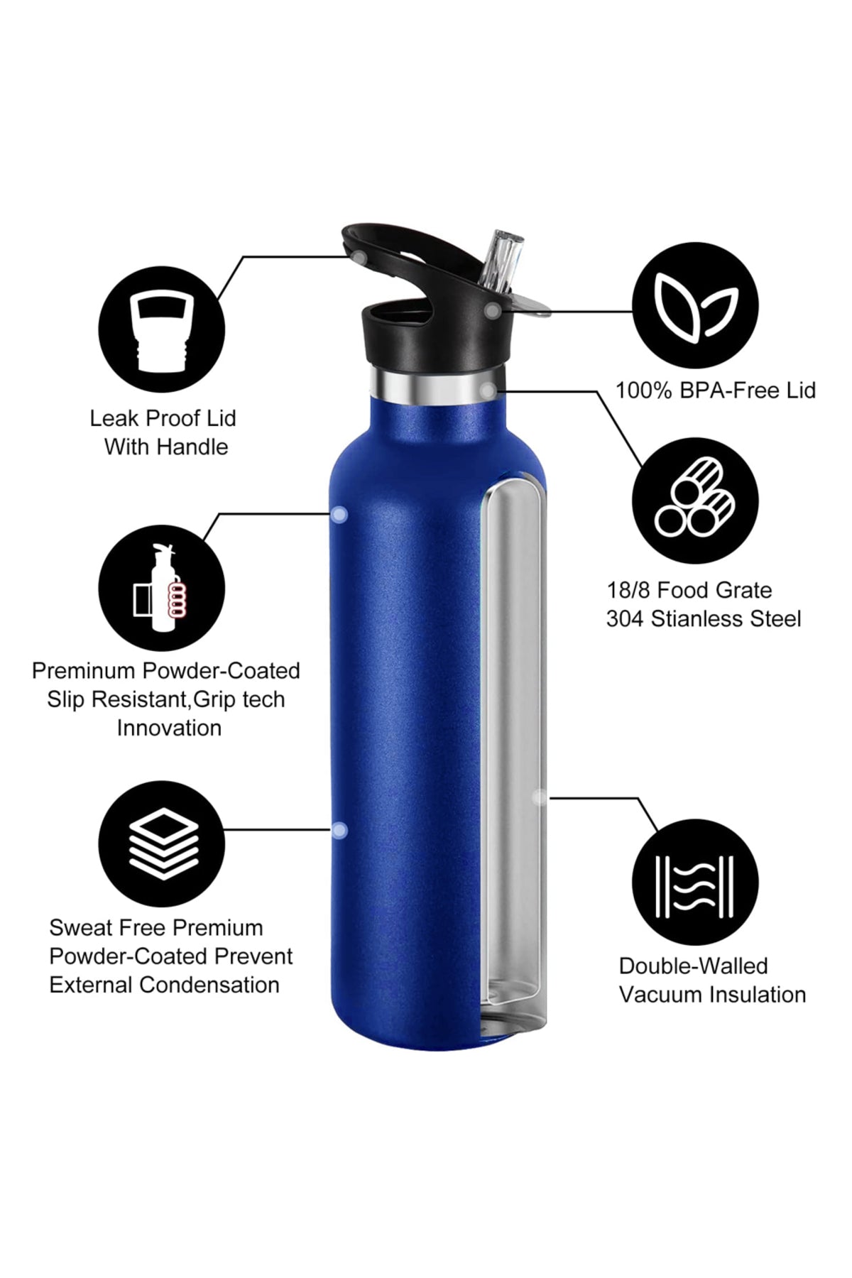 Star Babies Kids Backpack and Insulated Stainless Steel Water Bottle 2-Piece Set – Durable School Bag & Leak-Proof Bottle Bundle for Boys & Girls