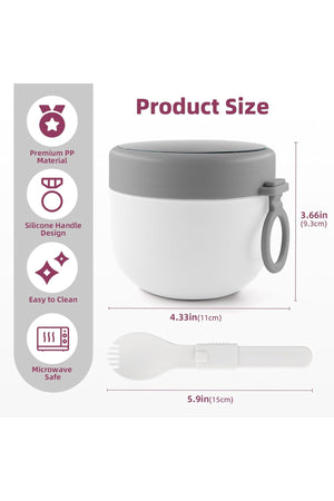 Star Babies - Stainless steel Food jar set of 2 combo for food / soup / salad .