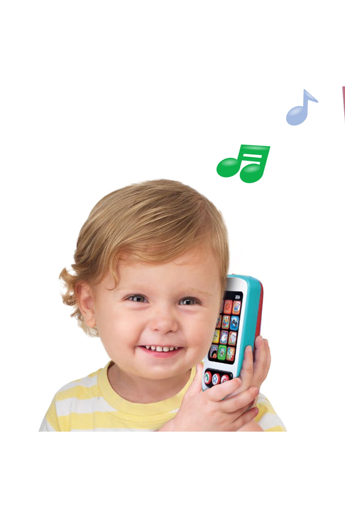 Little Learners My First Touch Phone - Interactive Touch Sensor, Songs & Phrases, Pretend Play, 12M+