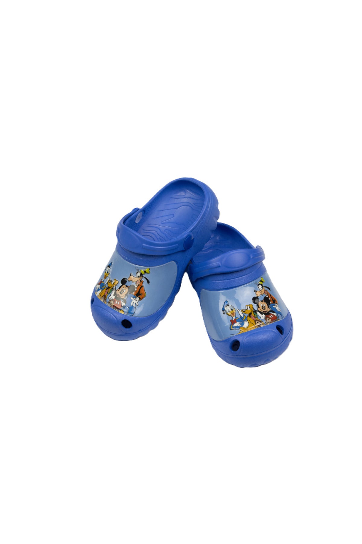 Mickey & Friends Kids Clogs Lightweight & Comfortable Slip-On Footwear For Boys – Blue