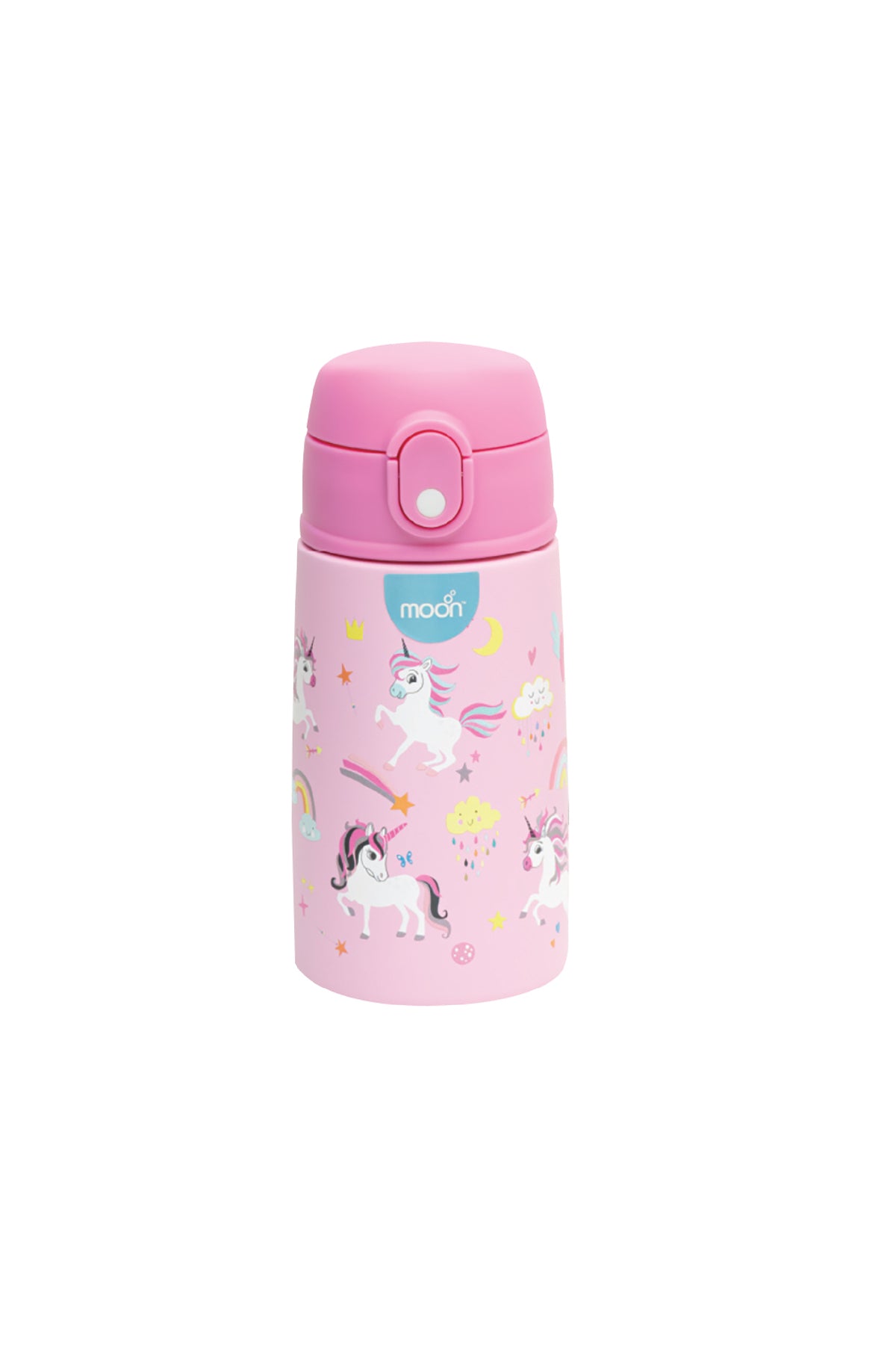 MOON Kids Insulated Water Bottle – BPA Free,Leak Proof Sipper for Toddlers – Eco-Friendly – Stays Cold or Warm for Hours -Unicorn