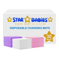 Star Babies - Disposable Changing mats (45x60cm) Large - Color May Vary - 30 pcs
