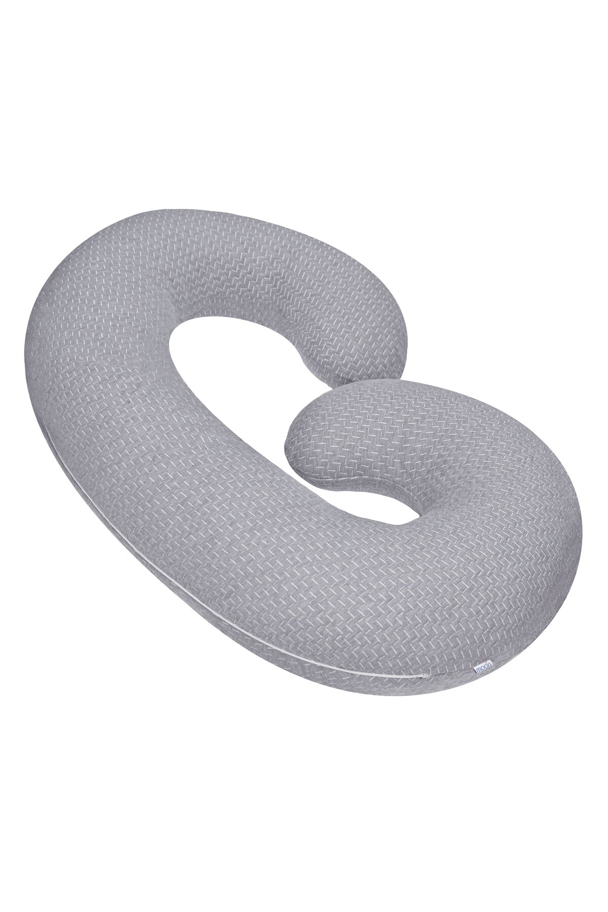 MOON Bamboo Maternity Pillow- Grey