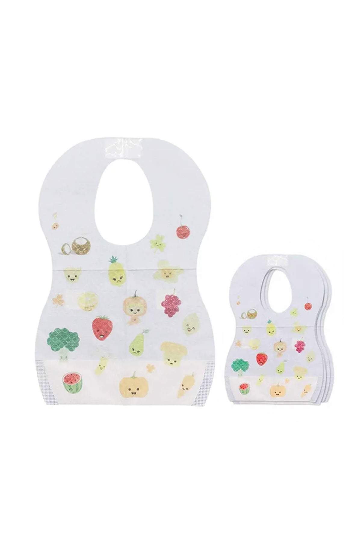 Star Babies - Disposable Bibs - Fruits - Pack of 70
