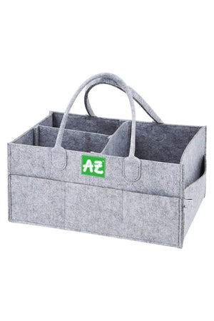 Star Babies - A To Z Diaper Caddy Organizer - Grey
