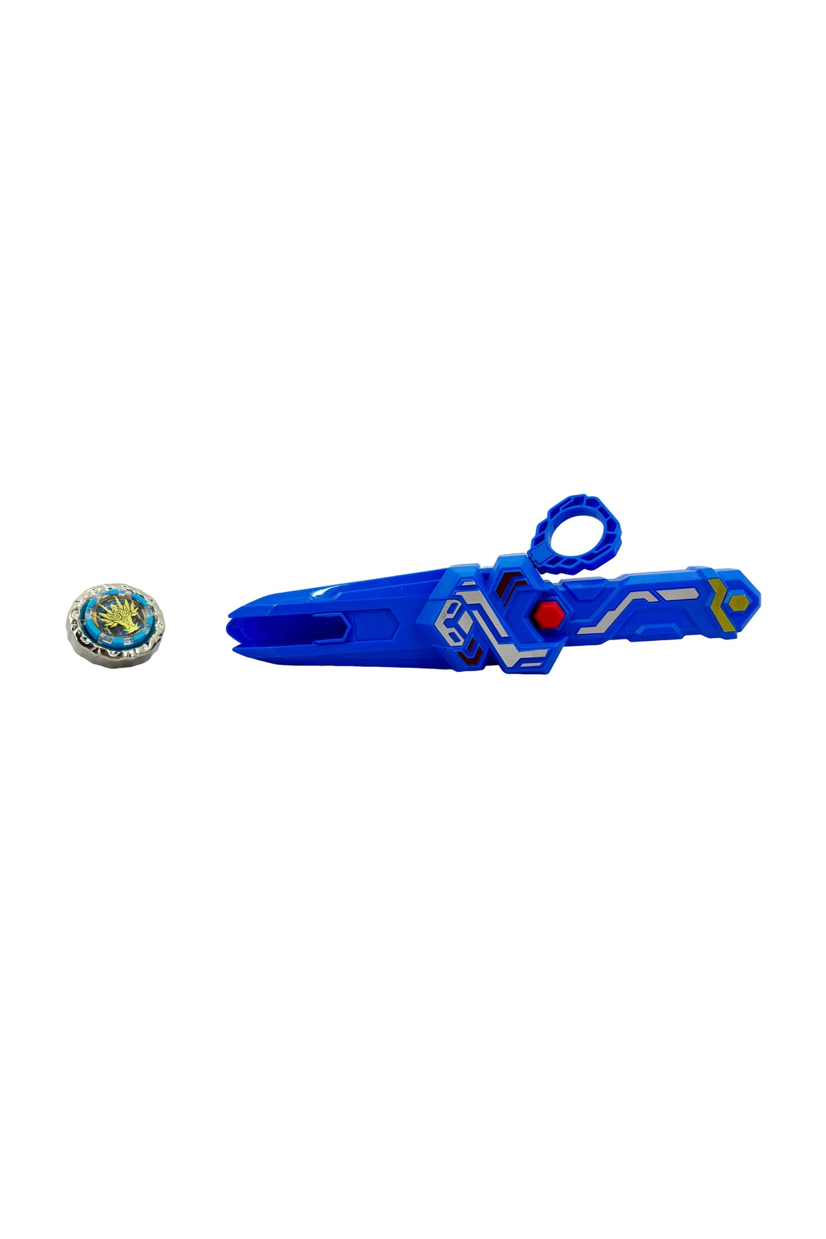 Galaxy Alloy Gyroscope Spinning Top Toy for Kids, Metal Battle Gyro Set with Launcher, High Speed Spin Fighting Top Game for Boys and Girls