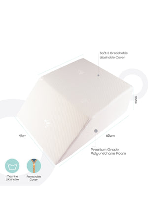 MOON  Leg Elevation pillow-white