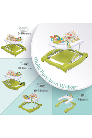 MOON Cruise 4-in-1 Walker- Green