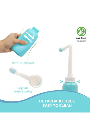 MOON - Perineal Wash Bottle For Postpartum Care - Blue - 350 ml